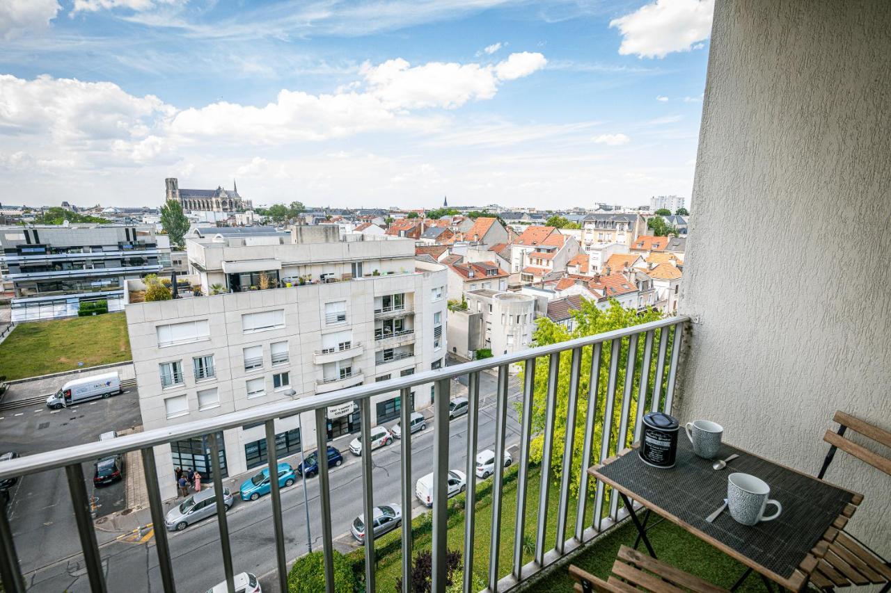 Le Septieme - Vue Cathedrale - Saint Remi Apartment Реймс Екстериор снимка